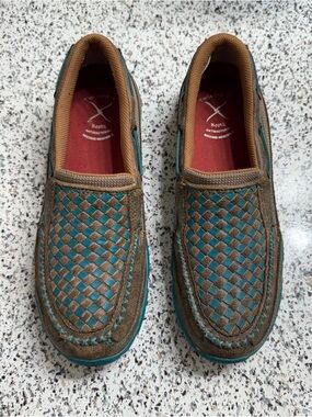 Twisted X Women’s Slip-on Driving Mocs, Sz: 8M